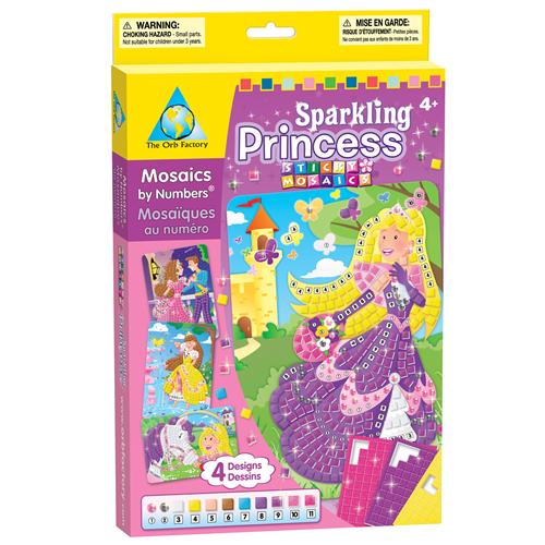 Orb Factory Loisir Créatif Sticky Mosaics Sparkling Princesse